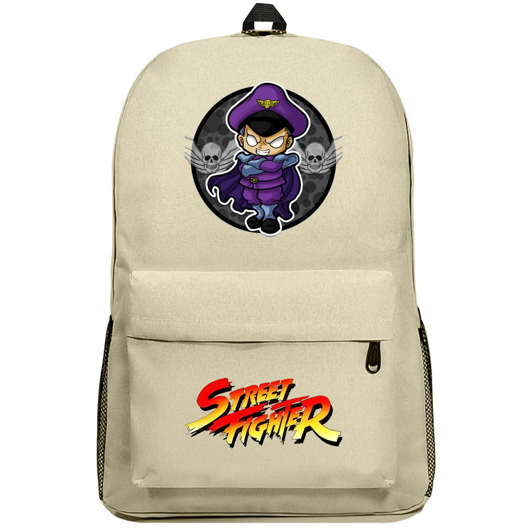 Street Fighter M. Bison Backpack SuperPack - M. Bison Sticker Art