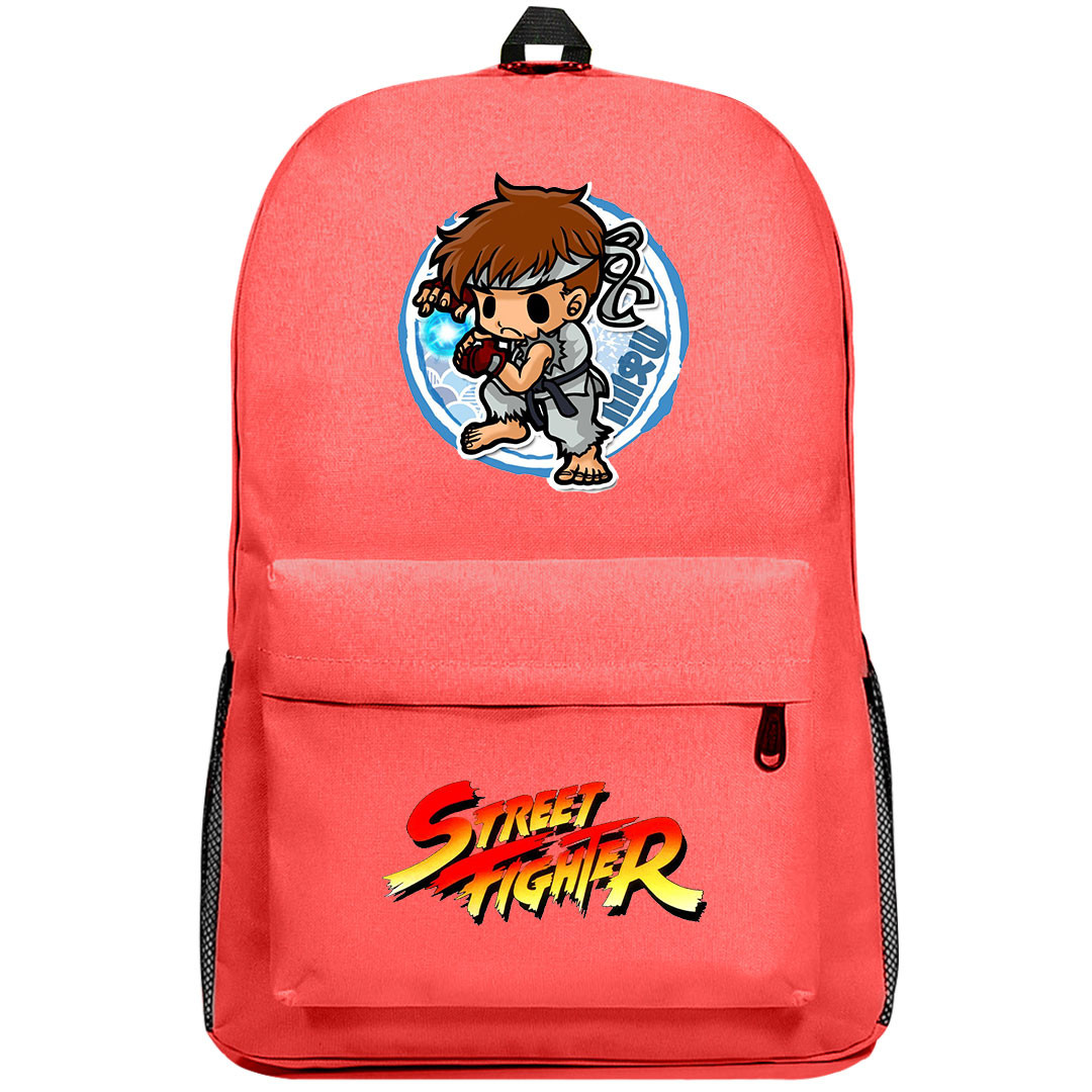 Street Fighter Ryu Zero Backpack SuperPack - Ryu Zero Sticker Art