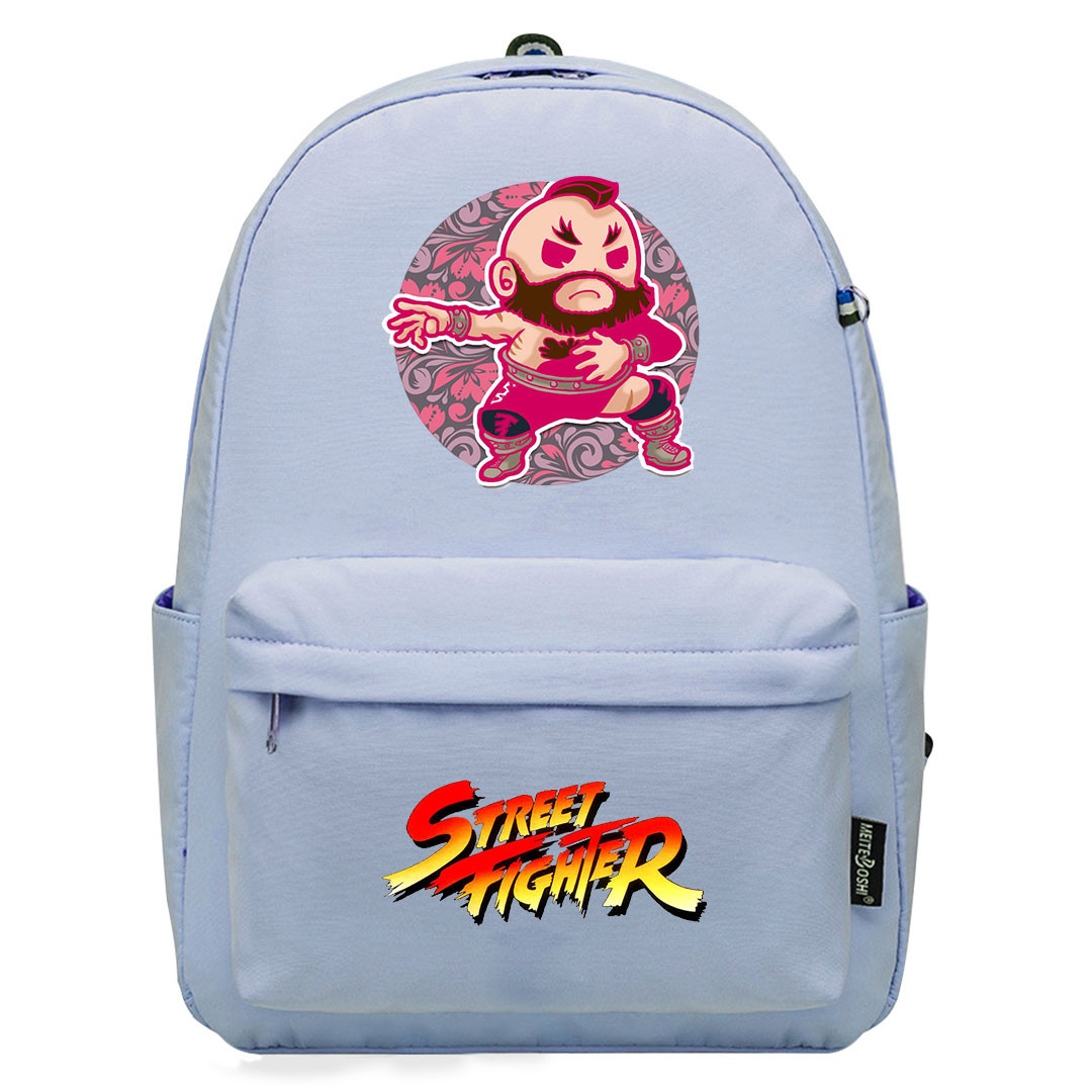 Street Fighter Zangief Tagcos Backpack SuperPack - Zangief Tagcos Sticker Art