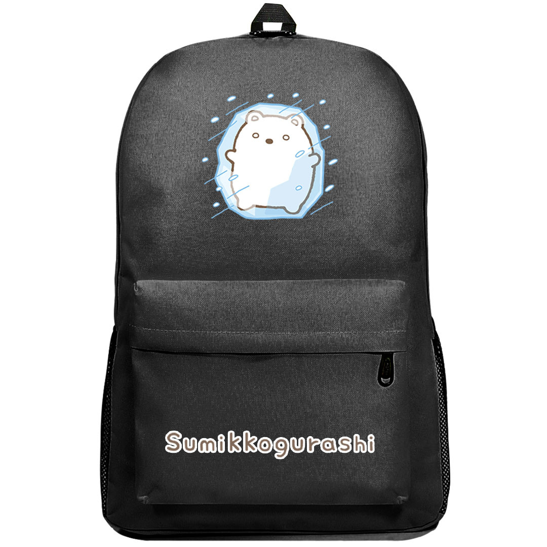 Sumikko Gurashi Shirokuma Backpack SuperPack - Shirokuma Standing In The Rain Sticker