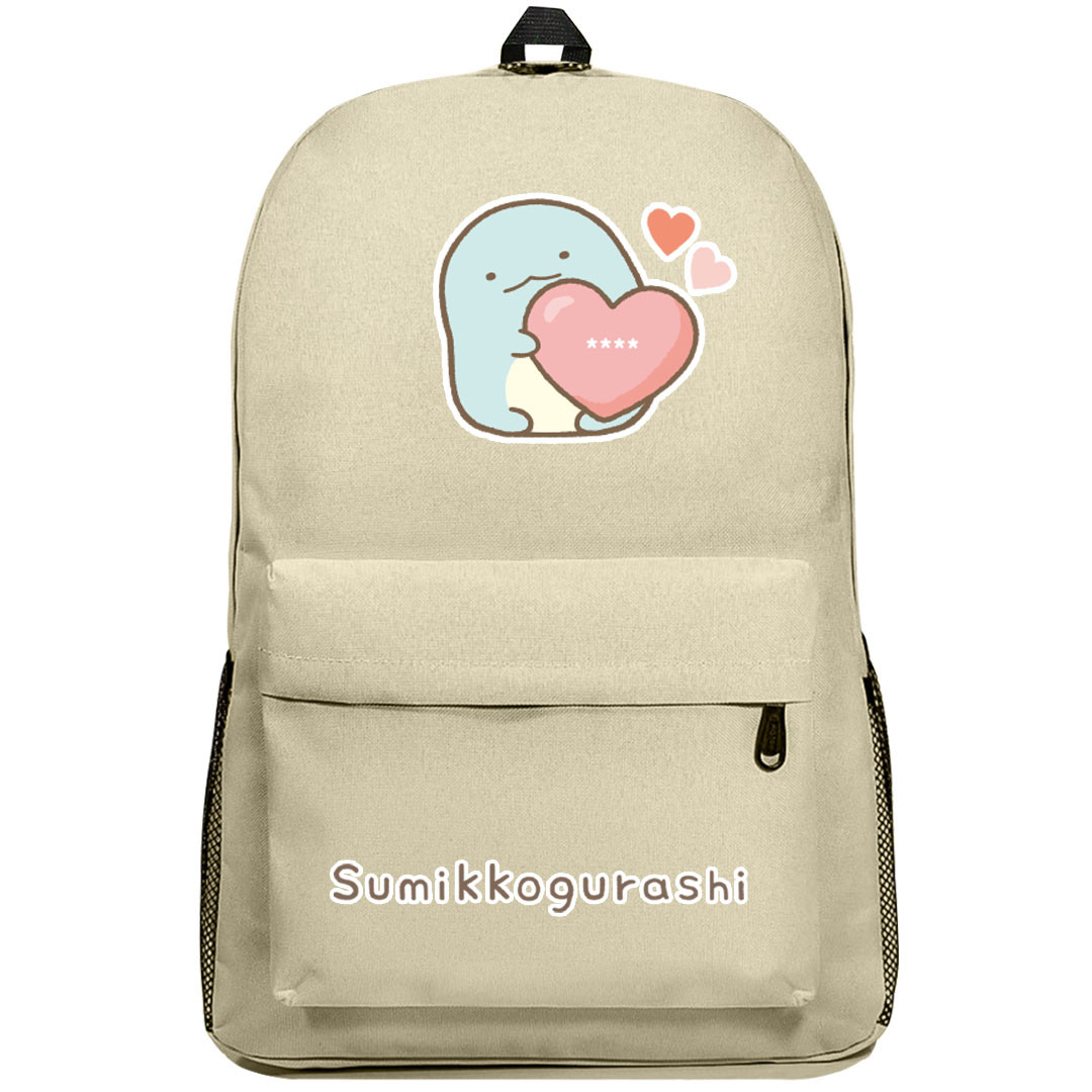 Sumikko Gurashi Tokage Backpack SuperPack - Tokage Holding Heart Sticker