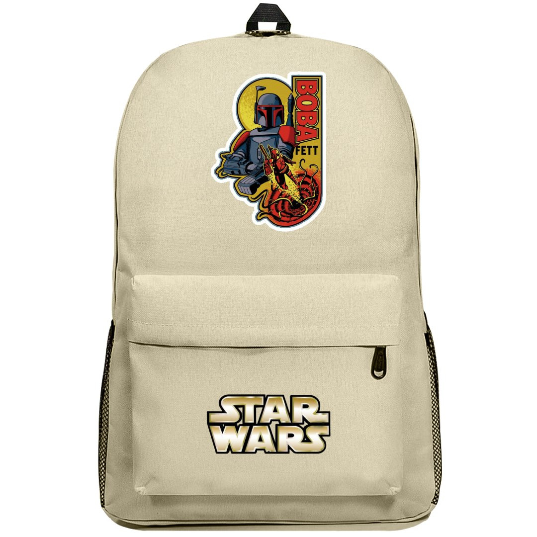 Star Wars Boba Fett Backpack SuperPack - Boba Fett Illustration Art