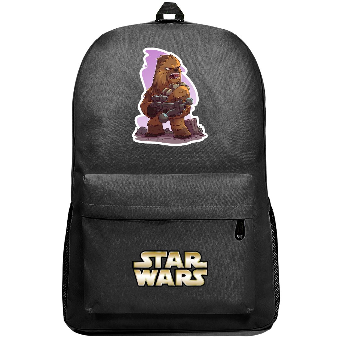 Star Wars Chewbacca Backpack SuperPack - Chewbacca Standing Chibi Art