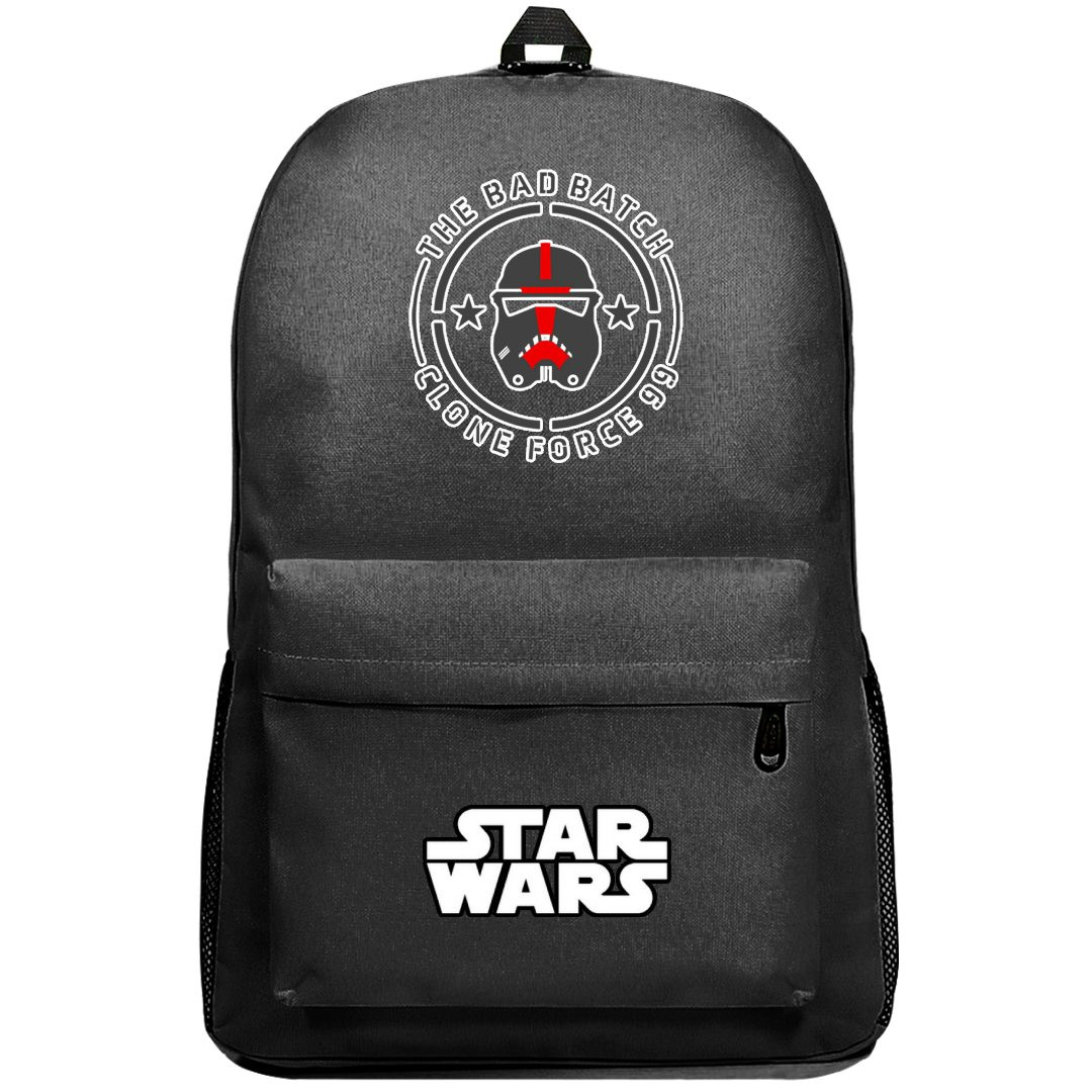 Star Wars Clone Trooper Backpack SuperPack - Clone Trooper The Bad Batch Clone Force 99 Logo