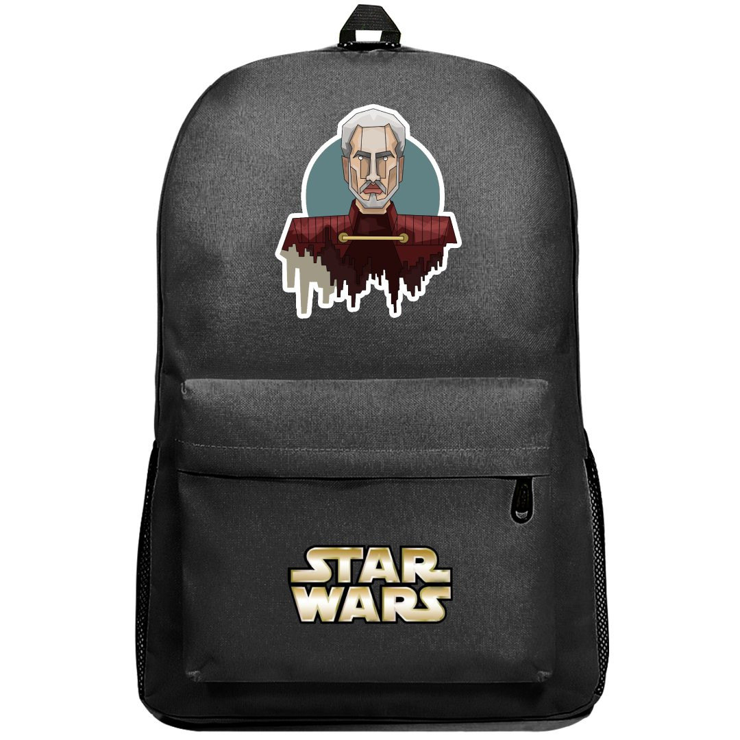 Star Wars Count Dooku Backpack SuperPack - Count Dooku Portrait Illustration