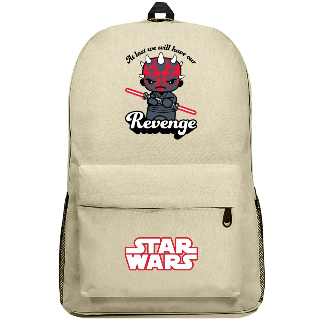 Star Wars Darth Maul Backpack SuperPack - Darth Maul Revenge Chibi Art