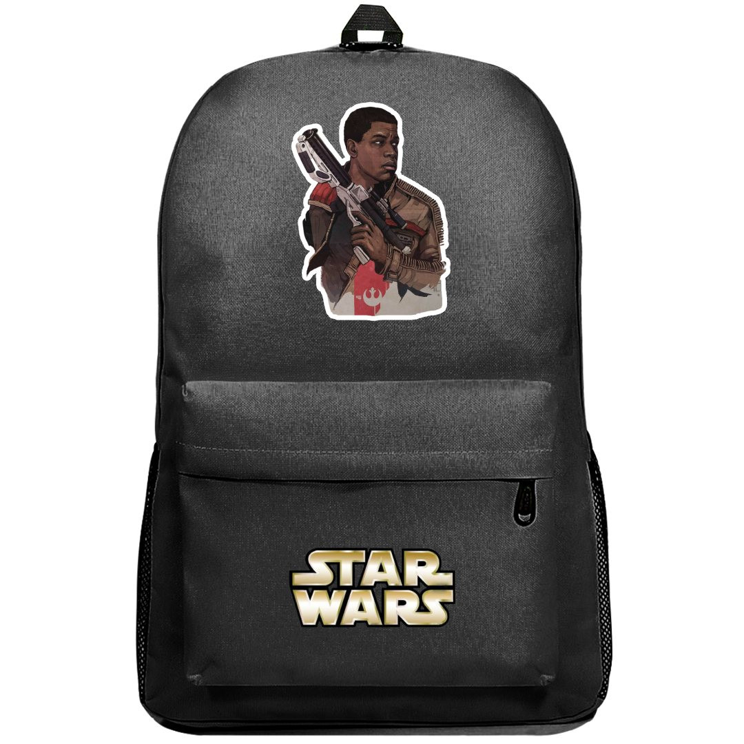 Star Wars Finn Backpack SuperPack - Finn Side Portrait Sketch Art