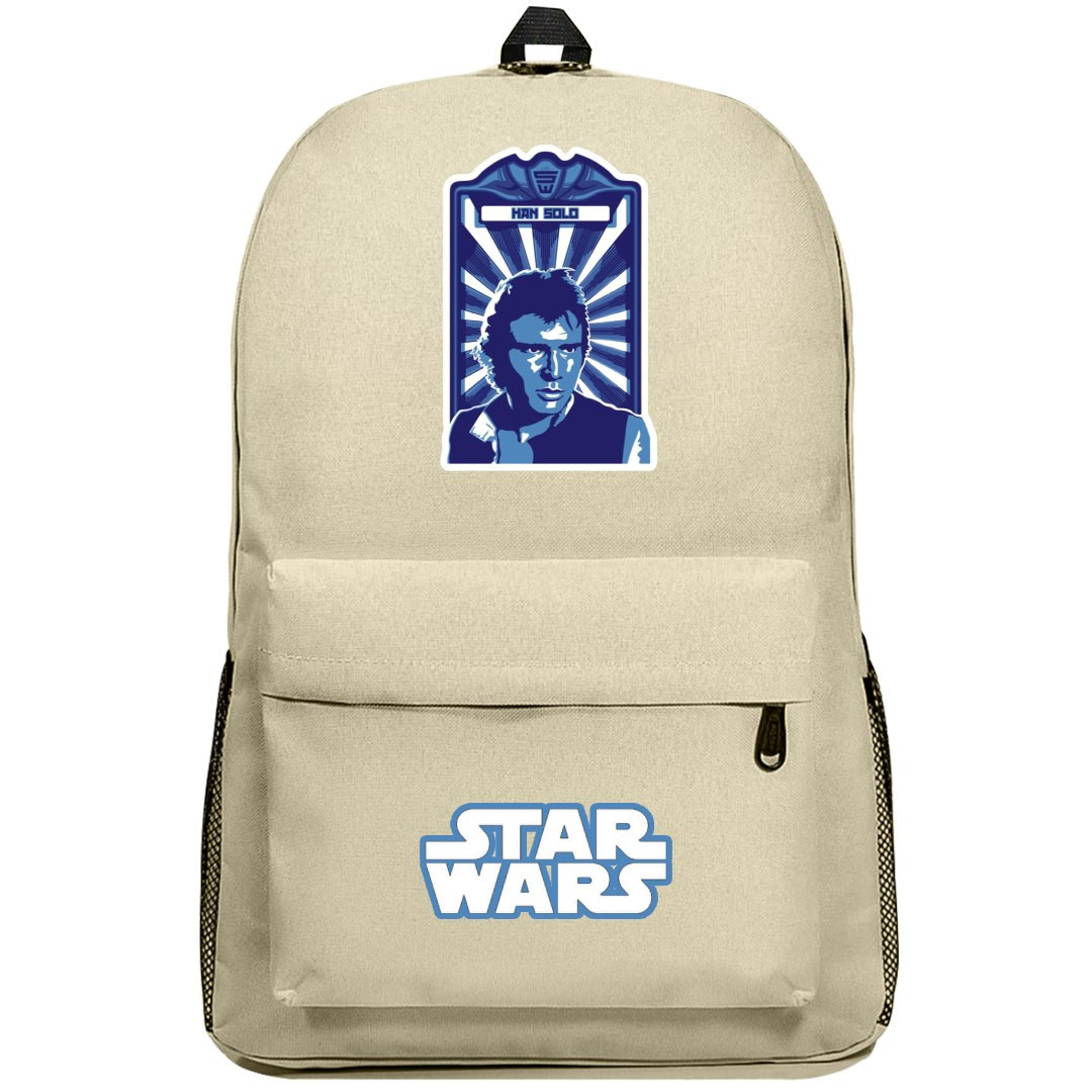 Star Wars Han Solo Backpack SuperPack - Han Solo PopArt Blue