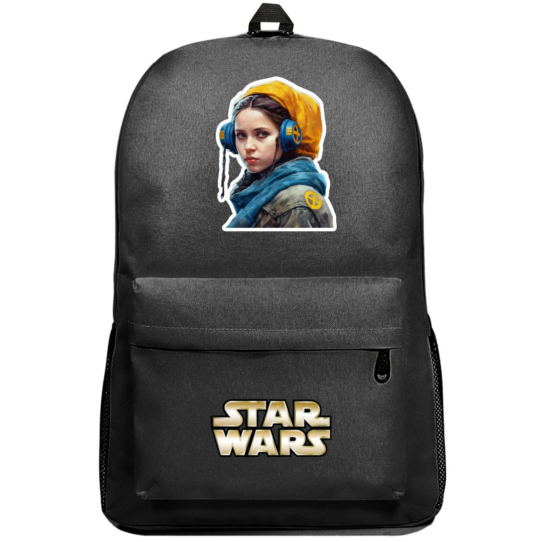 Star Wars Jyn Erso Backpack SuperPack - Jyn Erso Side Portrait