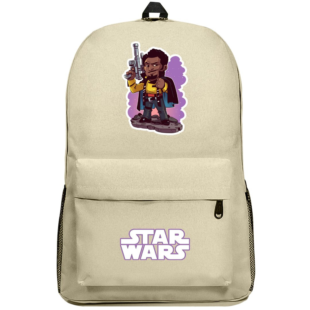 Star Wars Lando Calrissian Backpack SuperPack - Lando Calrissian Standing Chibi Illustration