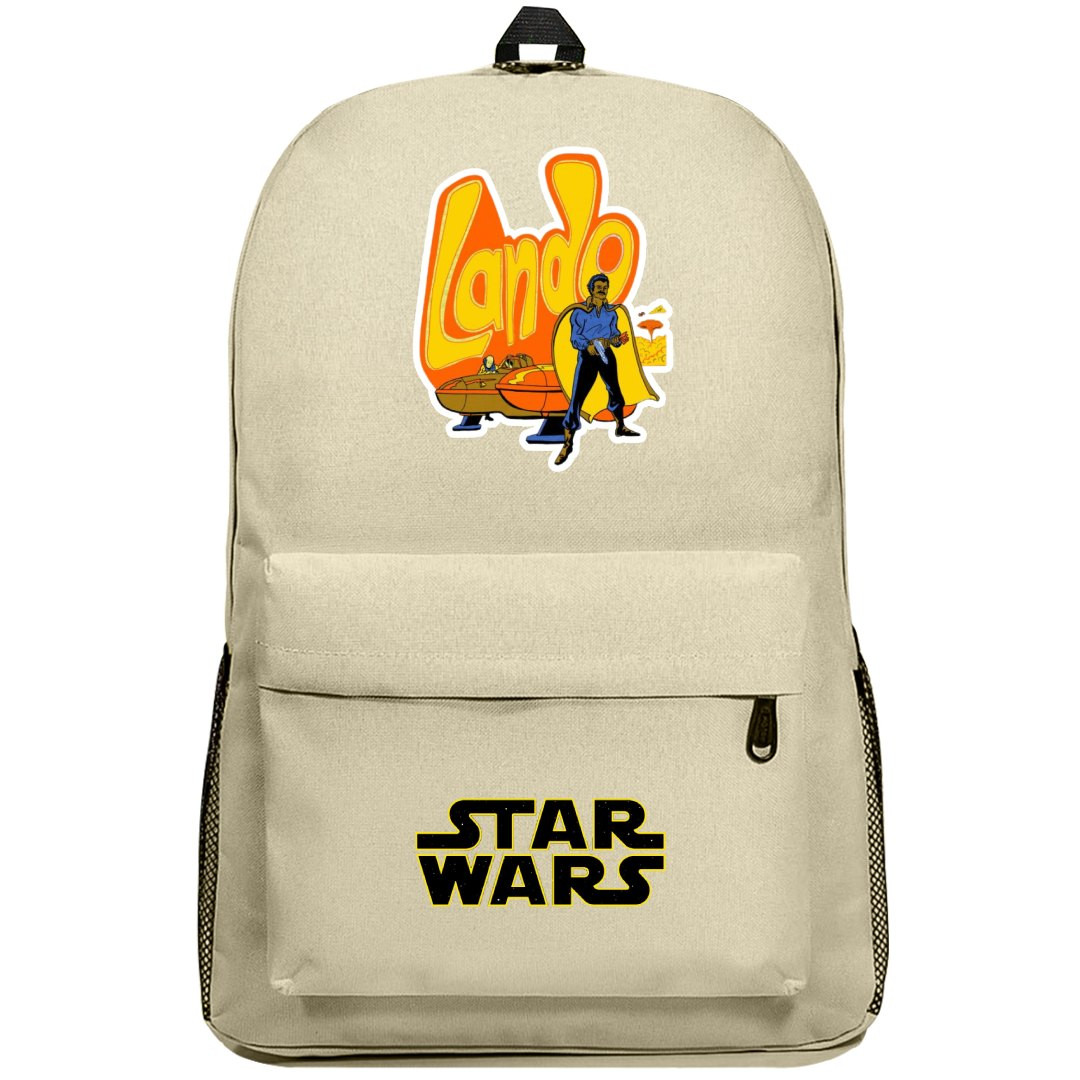 Star Wars Lando Calrissian Backpack SuperPack - Lando Calrissian Superfly Cartoon Art