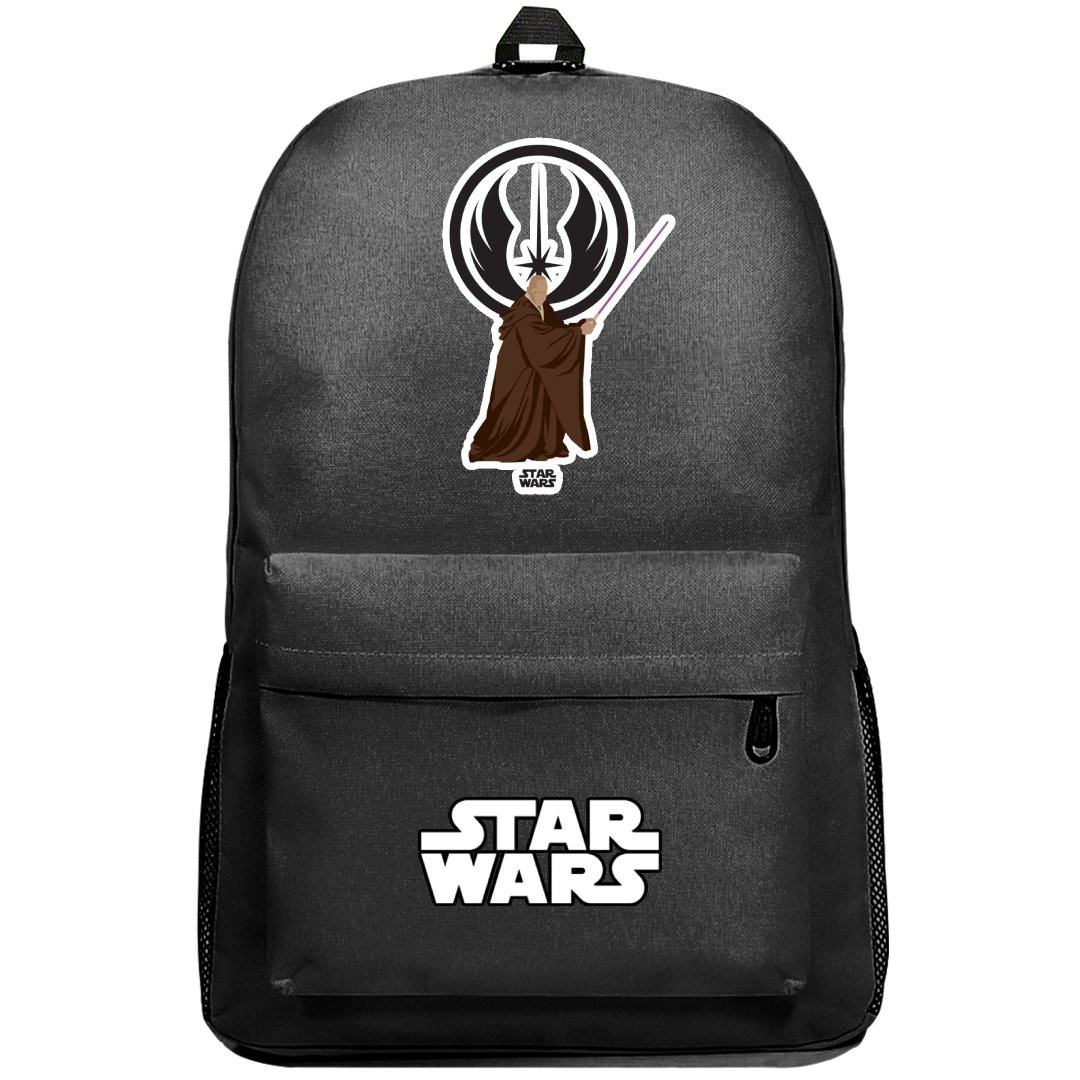 Star Wars Mace Windu Backpack SuperPack - Mace Windu Minimalist Art