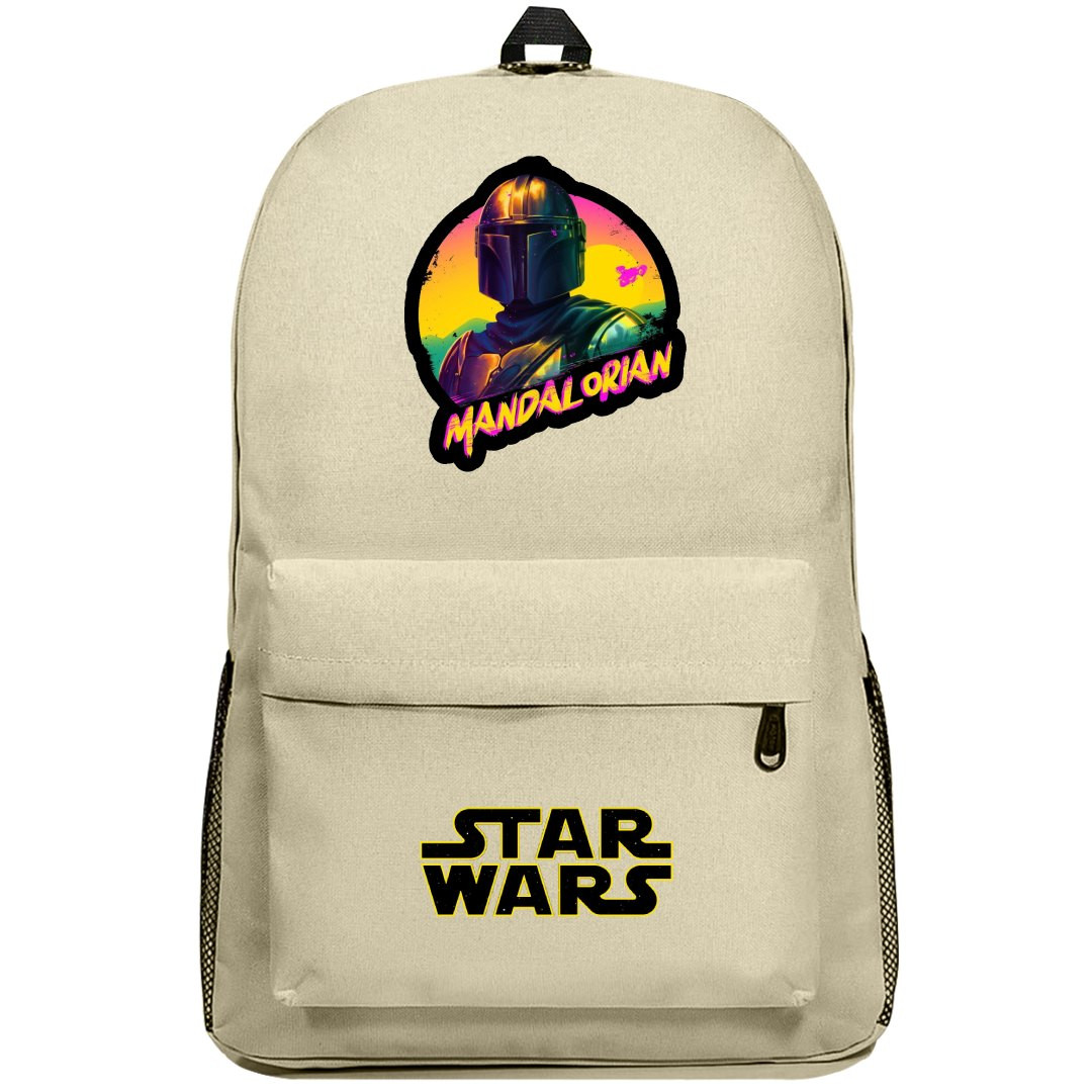 Star Wars Mandalorian Backpack SuperPack - Mandalorian Pop Art Sticker