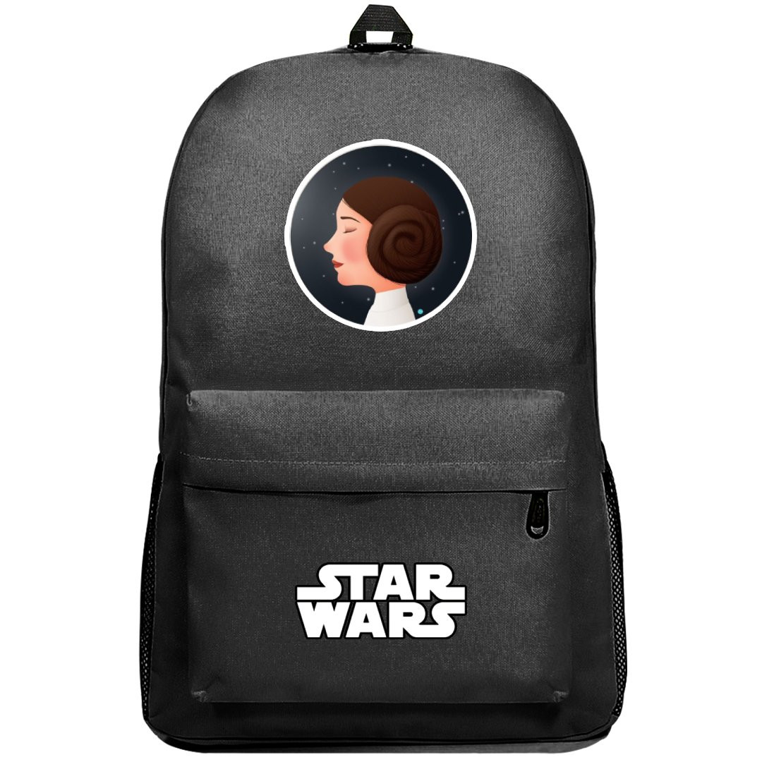 Star Wars Princess Leia Backpack SuperPack - Princess Leia Side Portrait Illustration