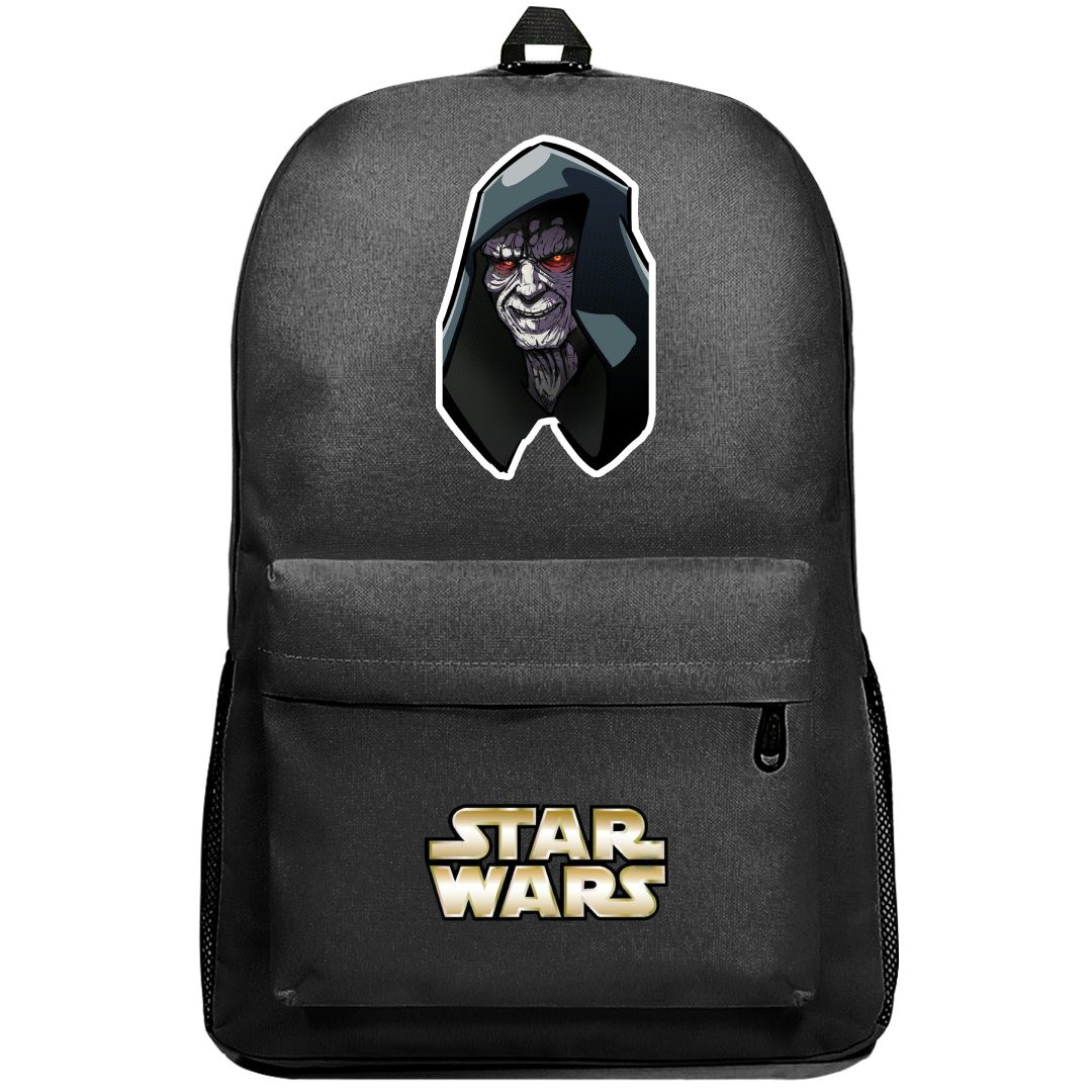 Star Wars Emporer Palpatine Backpack SuperPack - Emporer Palpatine Avatar Illustration Art