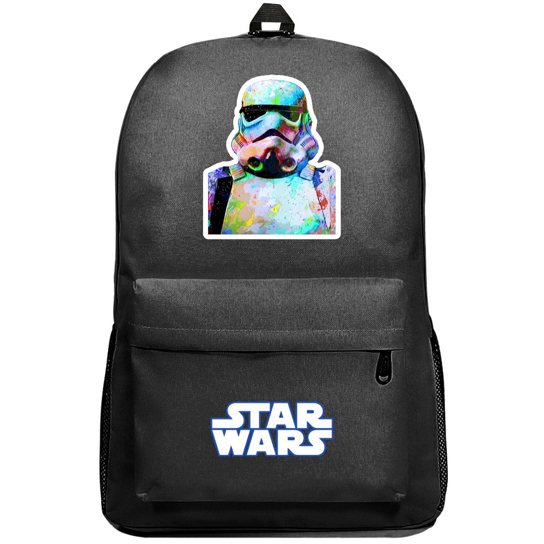 Star Wars Stormtrooper Backpack SuperPack - Stormtrooper Oil Painting Portrait