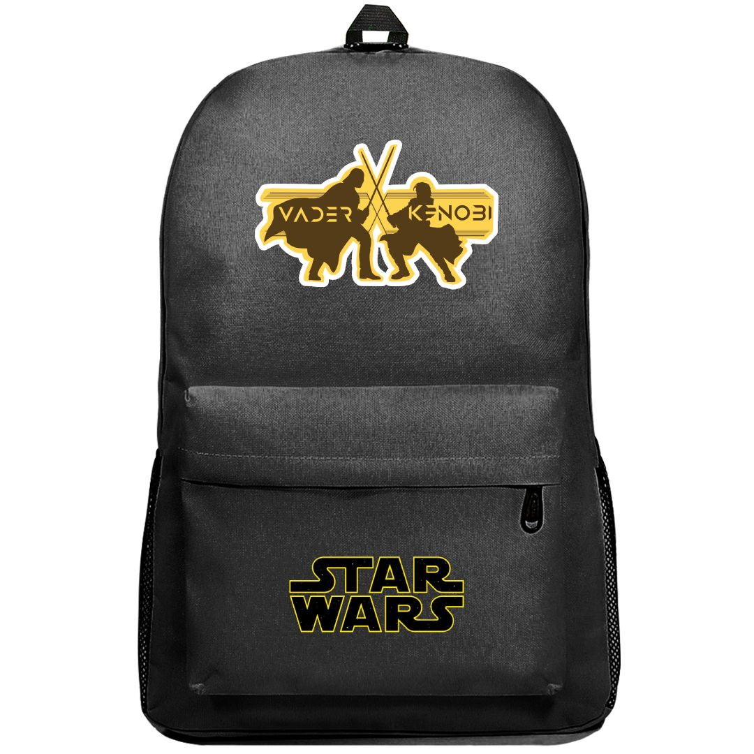 Star Wars Backpack SuperPack - Star Wars Darth Vader Vs Kenobi Silhouettes