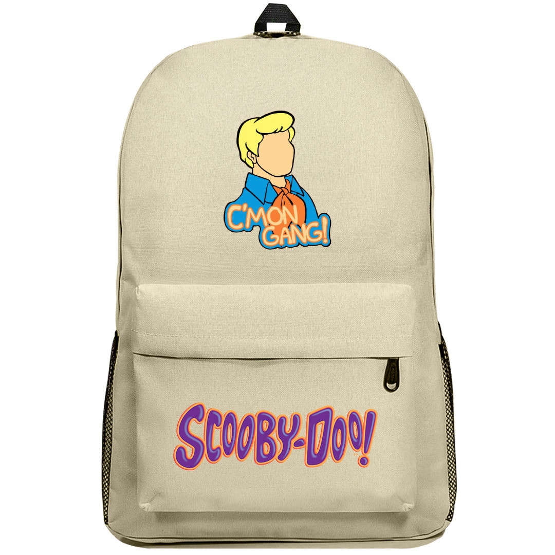 Scooby Doo Fred Backpack SuperPack - Fred Cmon Gang Sticker