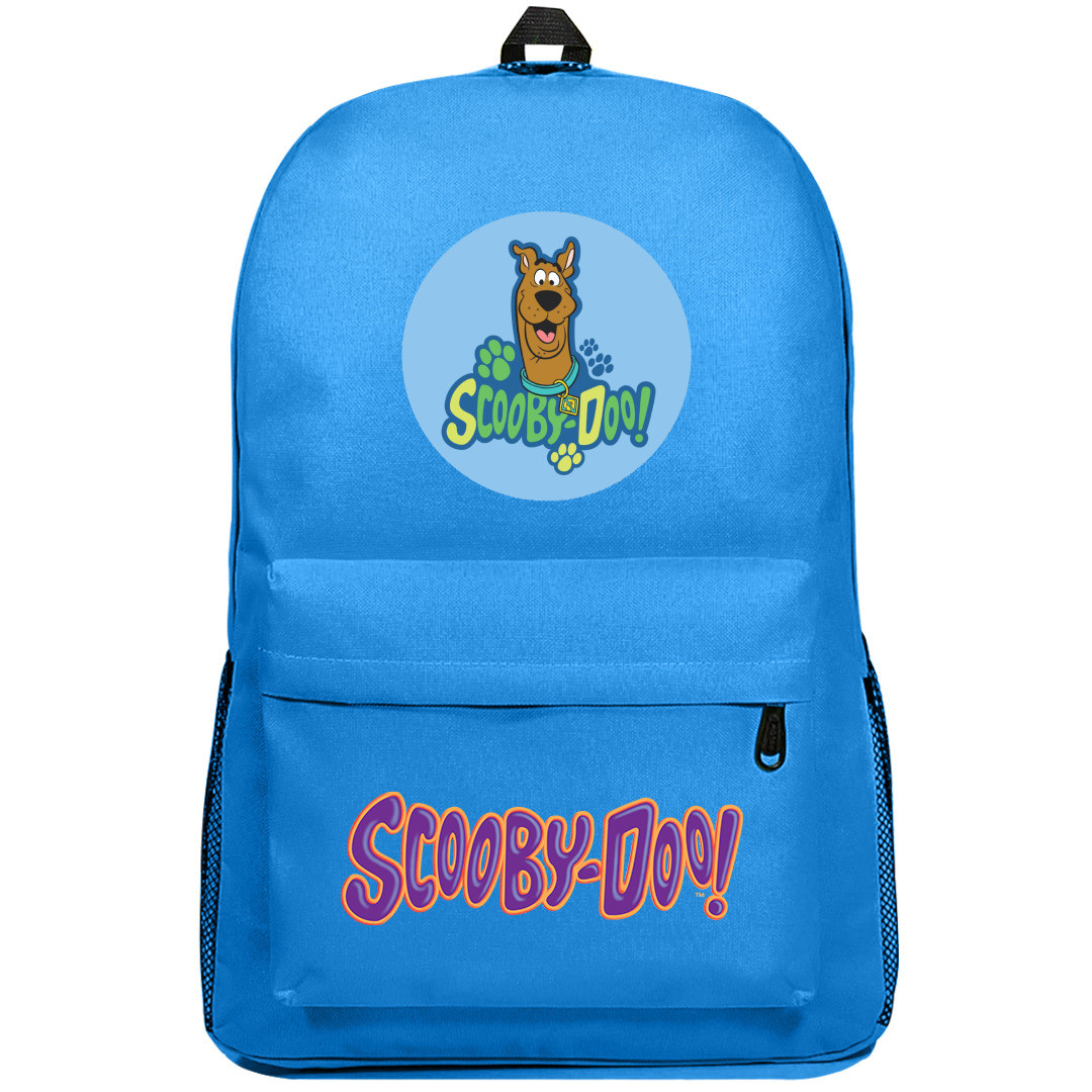 Scooby Doo Backpack SuperPack - Scooby Doo Paw Print Character Badge Classic Round Sticker