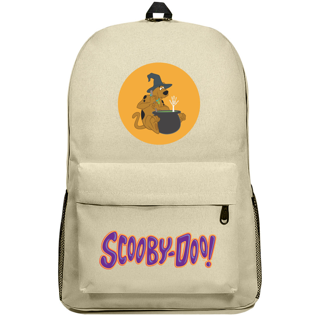 Scooby Doo Backpack SuperPack - Scooby Doo Witch Cauldron Classic Round Sticker