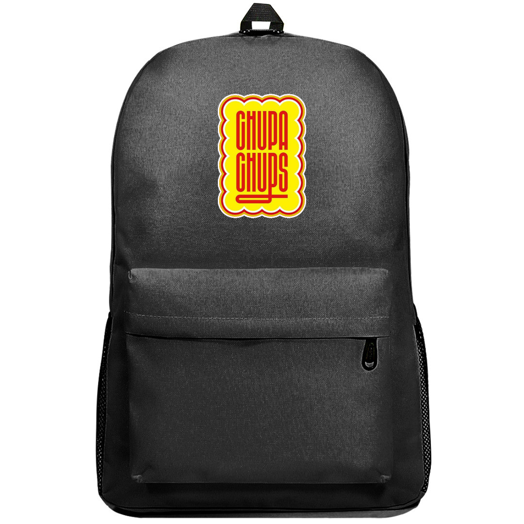 Chupa Chups Backpack SuperPack - Chupa Chups Lettering Series On Red Background