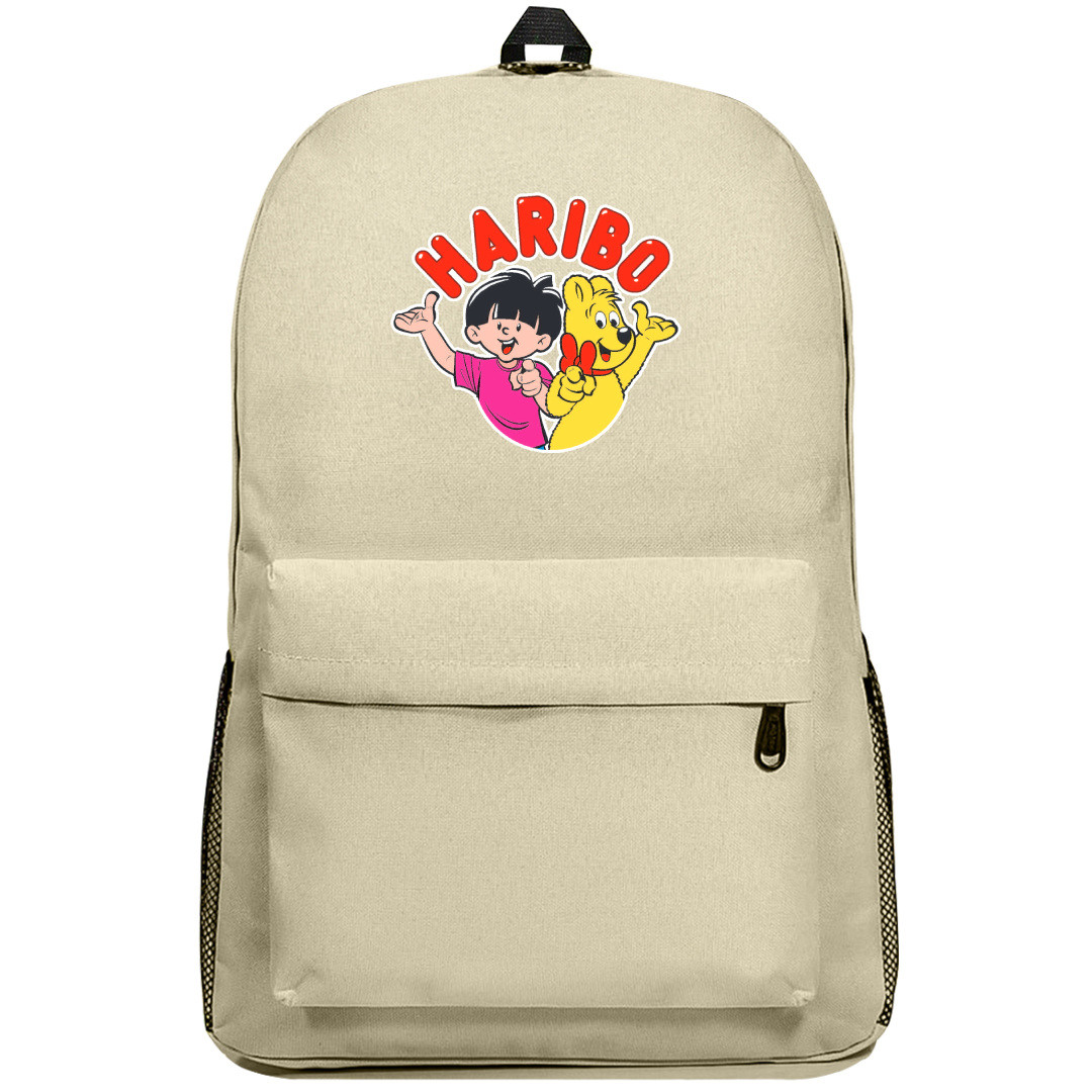 Haribo Backpack SuperPack - Haribo Boy And Bear Sticker