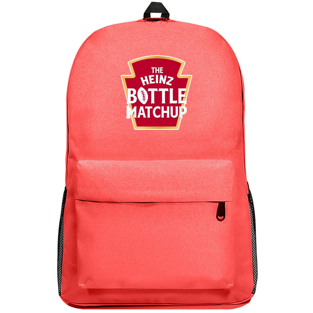 Heinz Backpack SuperPack - Heinz Bottle Matchup Sweepstekes Red Background