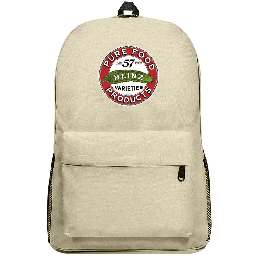Heinz Backpack SuperPack - Heinz Pure Food Retro Round Sticker