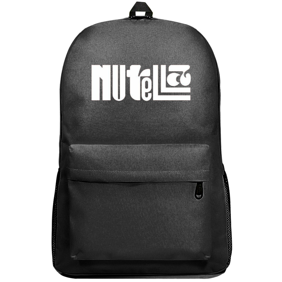Nutella Backpack SuperPack - Nutella Logo Redesign Red Background