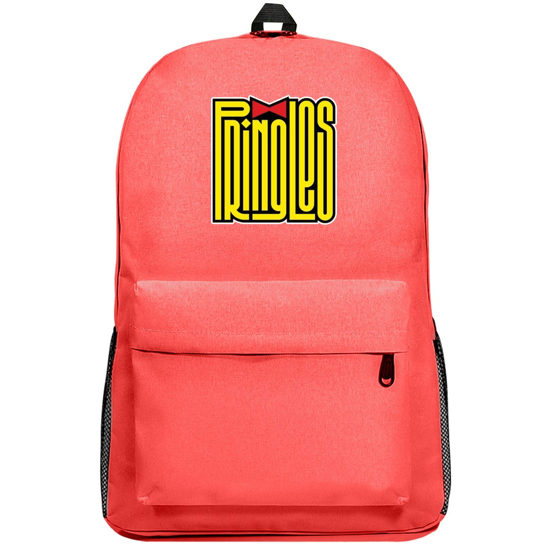 Pringles Backpack SuperPack - Pringles Lettering Series On Red Background