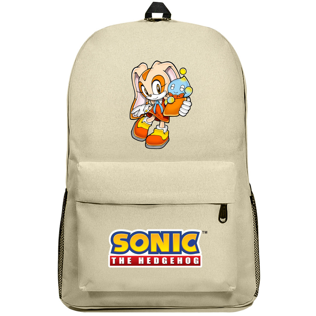 Sonic The Hedgehog Backpack SuperPack - Cream The Rabbit And Cheese The Chao Happy