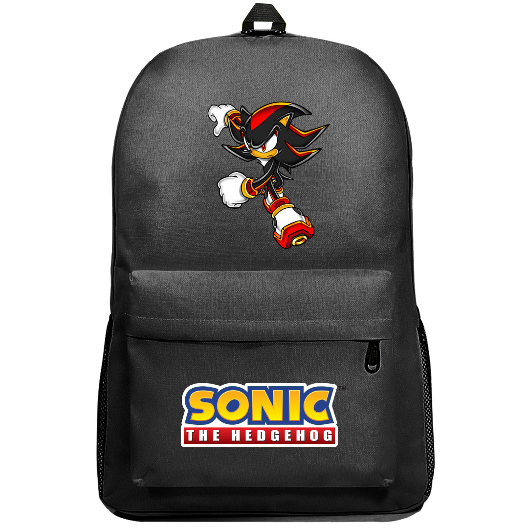 Sonic The Hedgehog Shadow The Hedgehog Backpack SuperPack - Shadow The Hedgehog Character Series