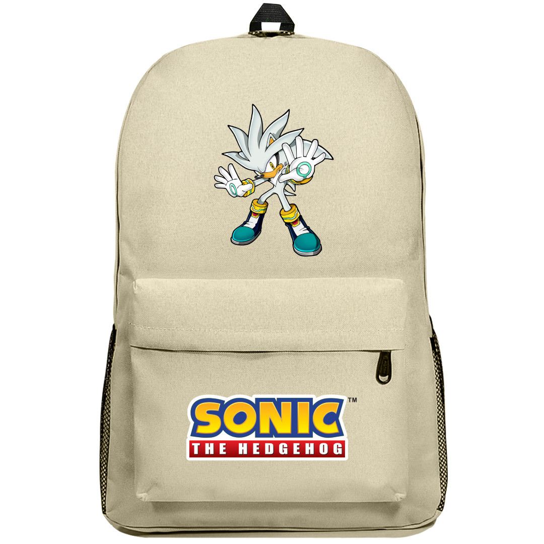 Sonic The Hedgehog Silver The Hedgehog Backpack SuperPack - Silver The Hedgehog Character Series