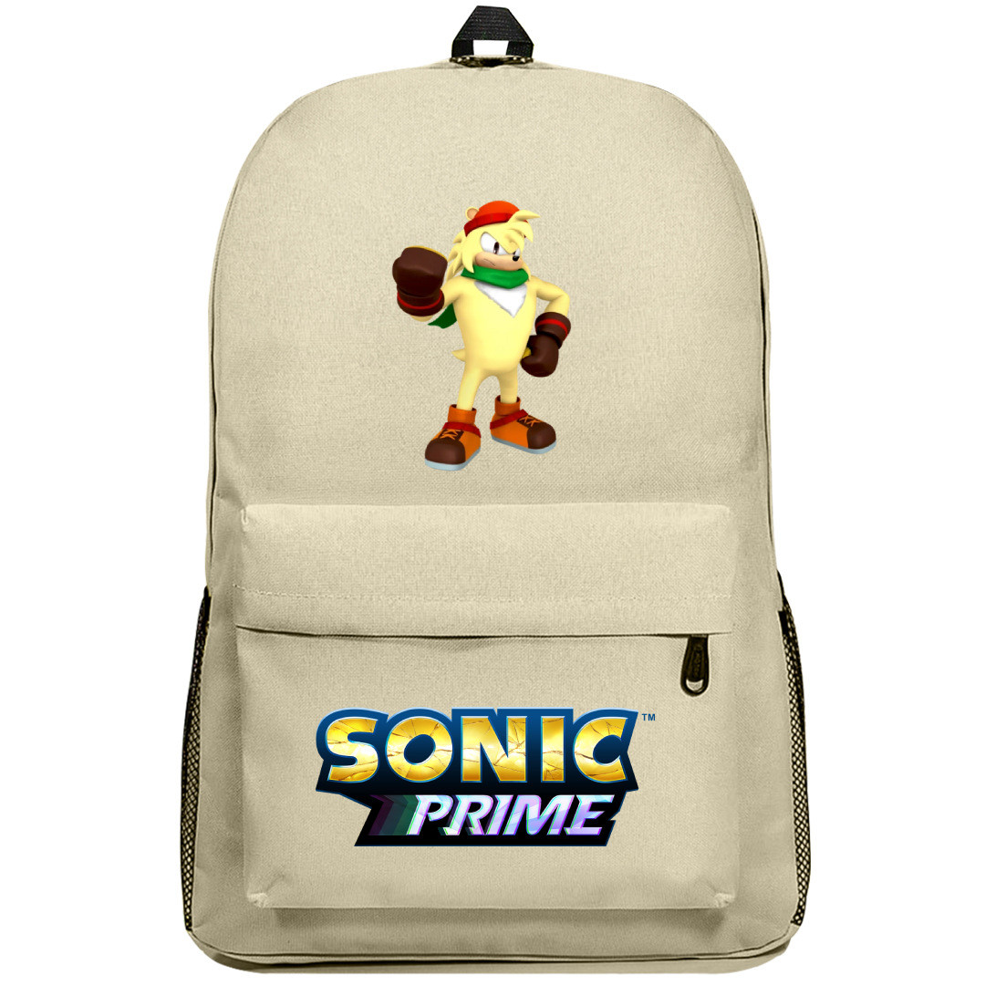 Sonic Prime Bark The Polar Bear Backpack SuperPack - Bark The Polar Bear Character Series