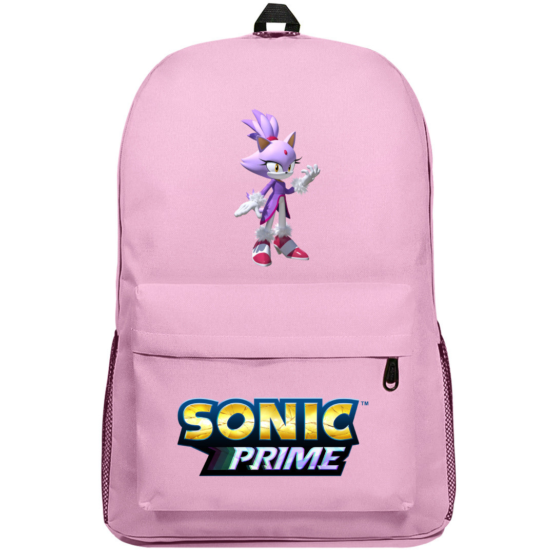 Sonic Prime Blaze The Cat Backpack SuperPack - Blaze The Cat Character Series
