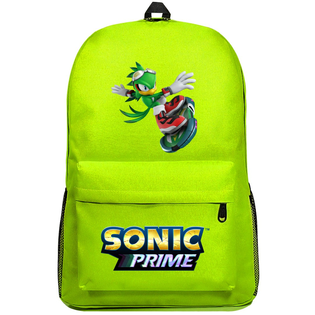 Sonic Prime Jet The Hawk Backpack SuperPack - Jet The Hawk Character Series