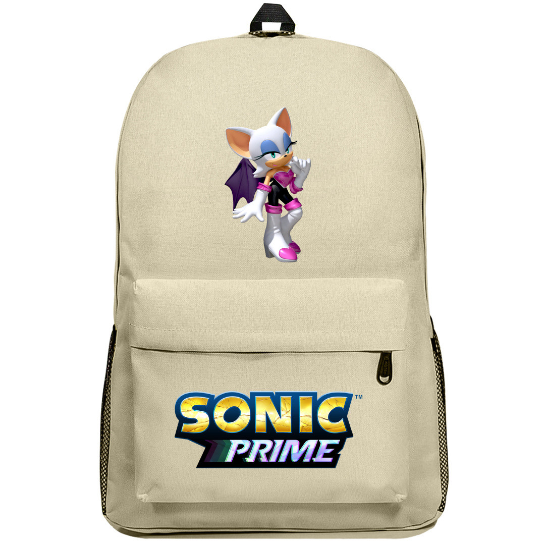 Sonic Prime Rouge The Bat Backpack SuperPack - Rouge The Bat Character Series