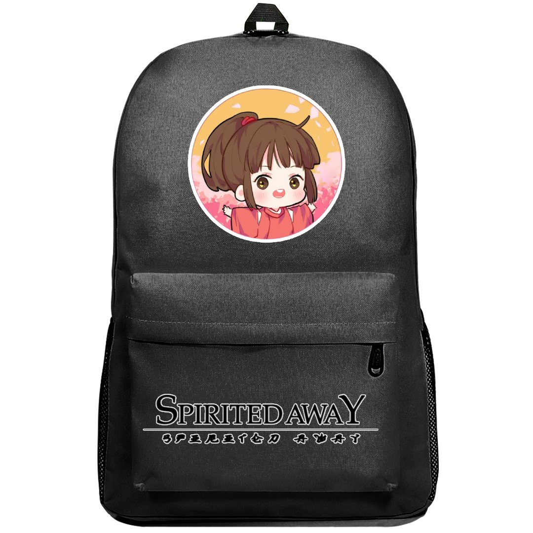 Spirited Away Chihiro Ogino Backpack SuperPack - Chihiro Ogino Portrait Round Chibi Art