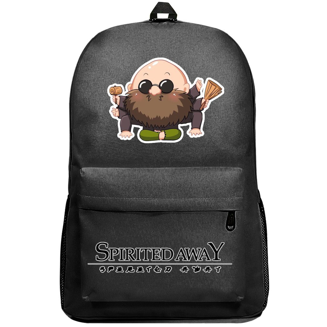 Spirited Away Kamaji Backpack SuperPack - Kamaji Portrait Chibi Art