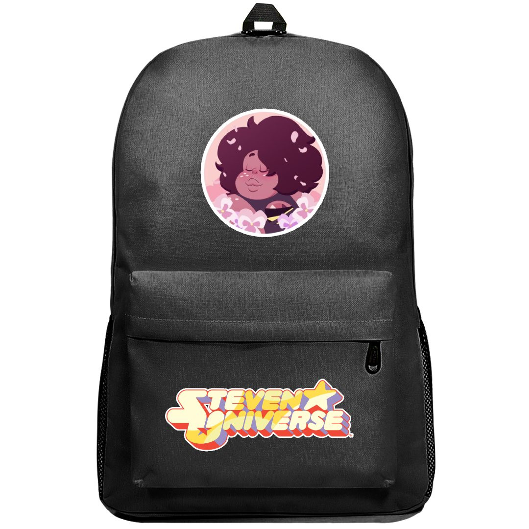 Steven Universe Smoky Quartz Backpack SuperPack - Smoky Quartz Sleeping Round Sticker
