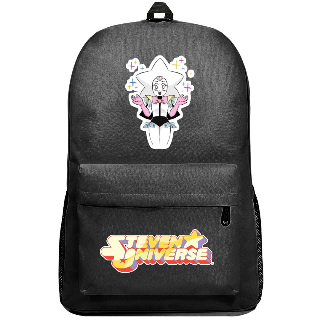 Steven Universe White Diamond Backpack SuperPack - White Diamond Baby Sticker