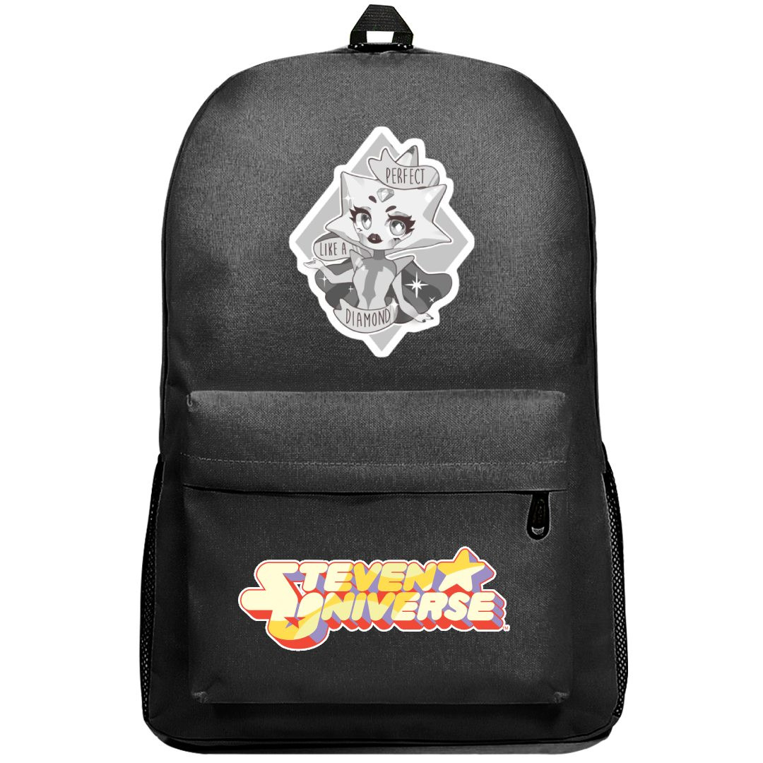 Steven Universe White Diamond Backpack SuperPack - White Diamond Perfect Like a Diamond Sticker