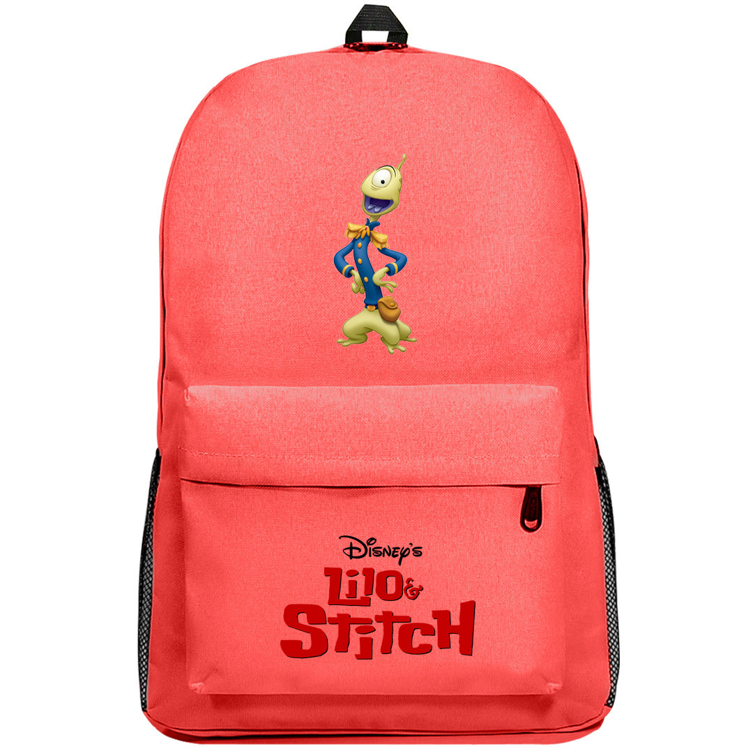 Lilo & Stitch Pleakley Backpack SuperPack - Pleakley with Smiley Face