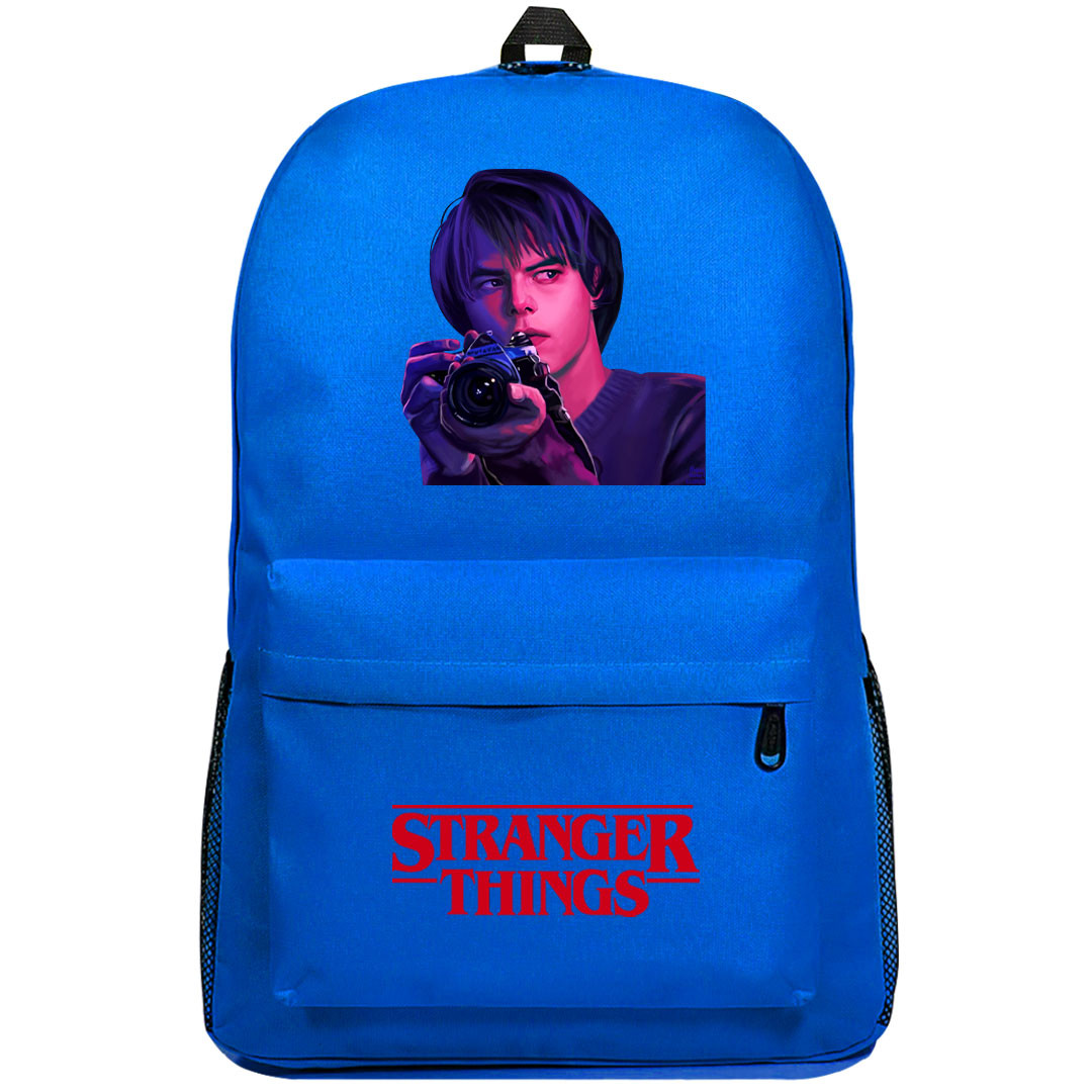 Stranger Things Jonathan Byers Backpack SuperPack - Jonathan Byers Holding Camera
