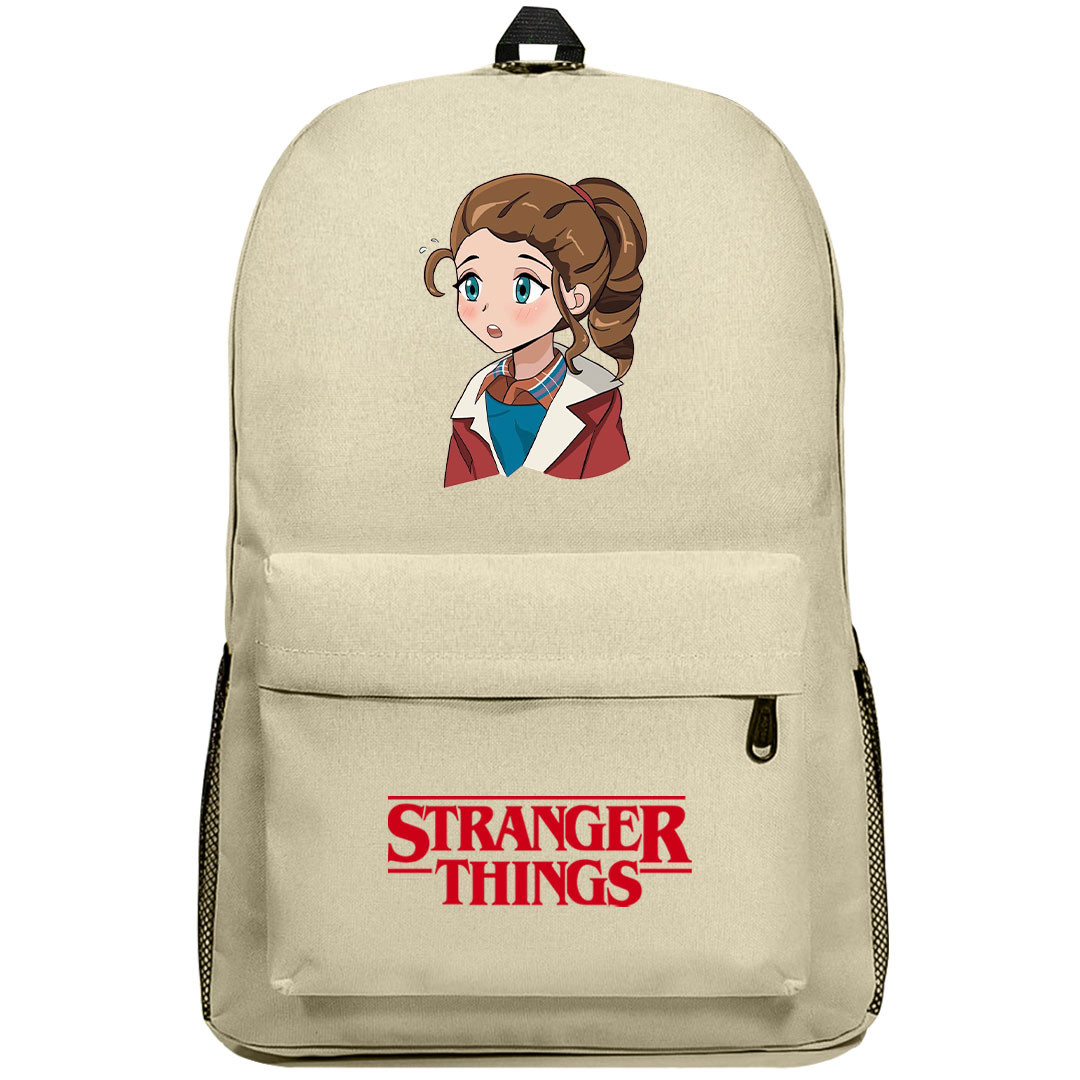 Stranger Things Nancy Wheeler Backpack SuperPack - Nancy Wheeler Anime Art