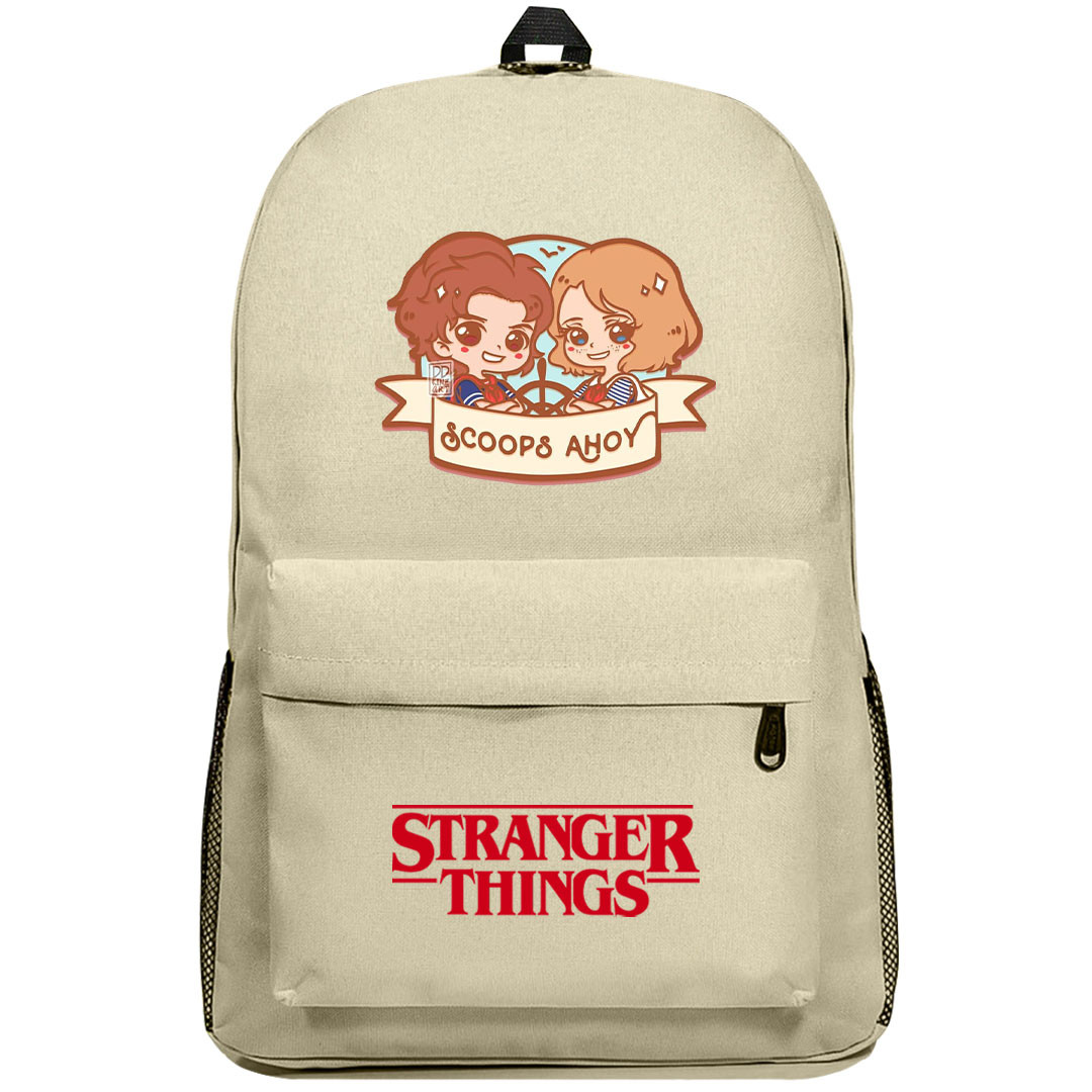 Stranger Things Backpack SuperPack - Robin And Steve Scoops Ahoy Ice Cream
