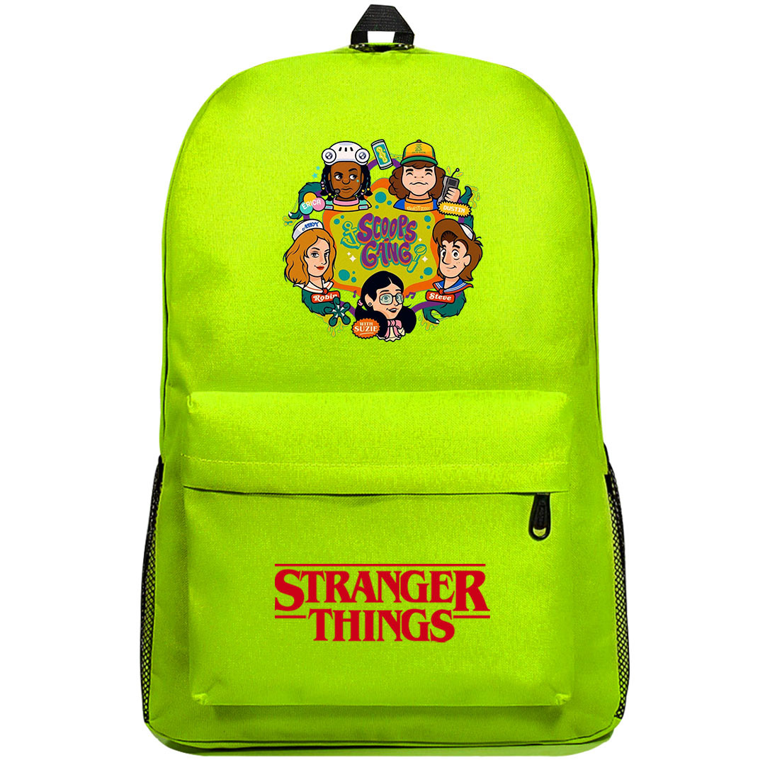 Stranger Things Backpack SuperPack - Scoops Gang Comic Art