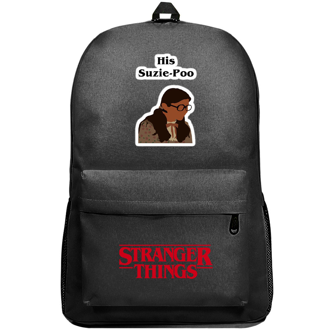 Stranger Things Suzie Backpack SuperPack - His Suzie Poo Sticker Art