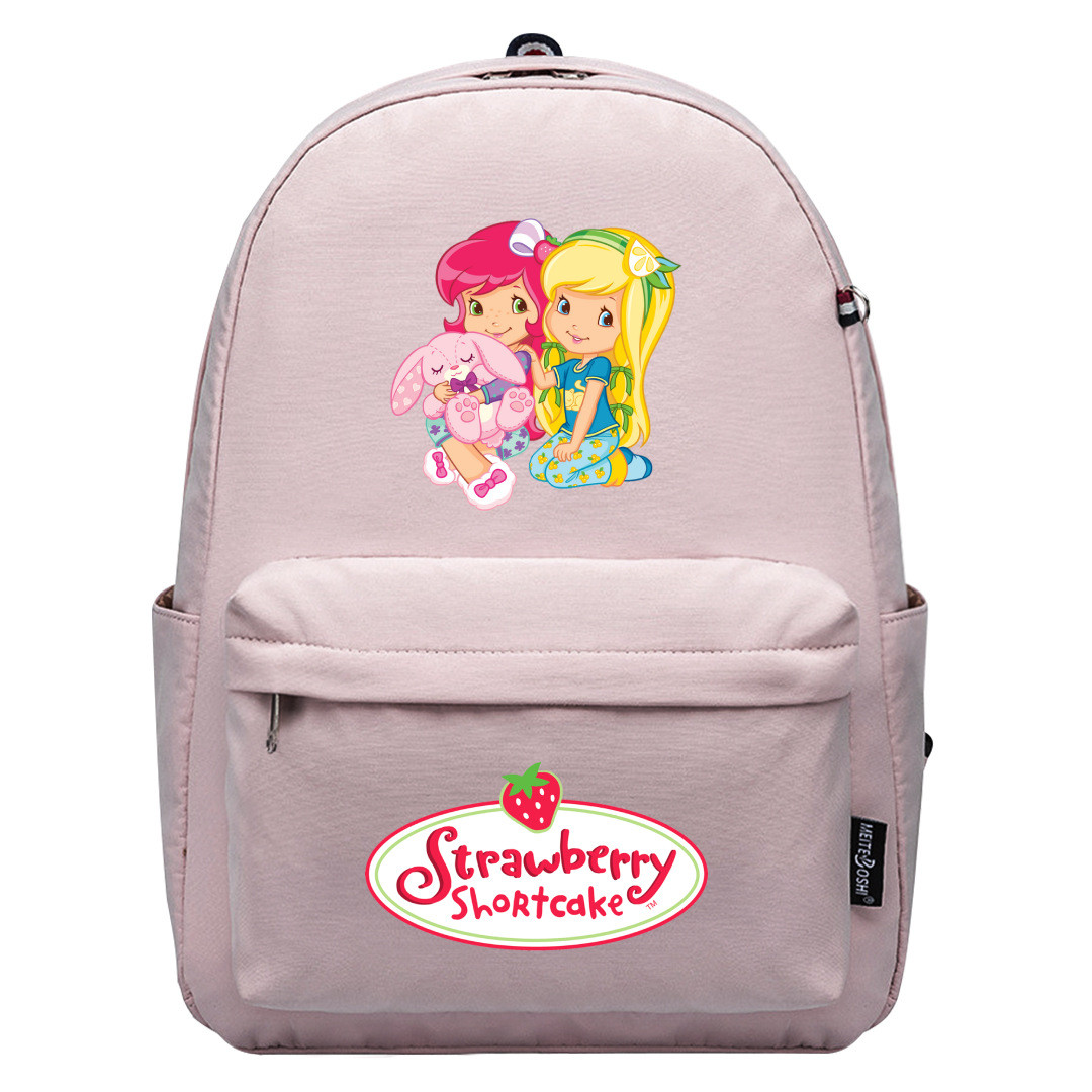 Strawberry Shortcake Lemon Meringue Backpack SuperPack - Lemon Meringue Playing With Bunny Plush