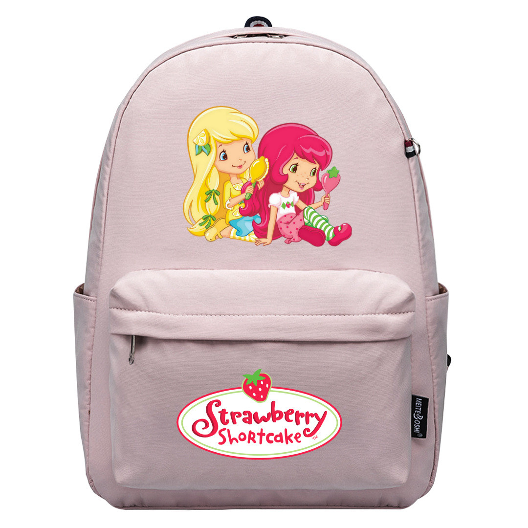 Strawberry Shortcake Backpack SuperPack - Lemon Meringue And Strawberry Shortcake Comb Hair